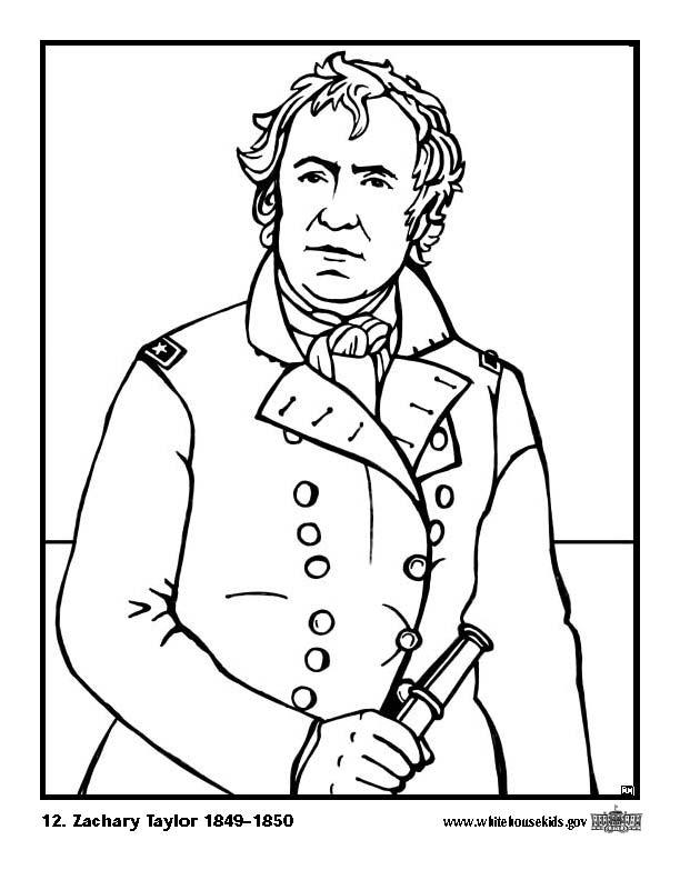 Målarbild 12 zachary taylor