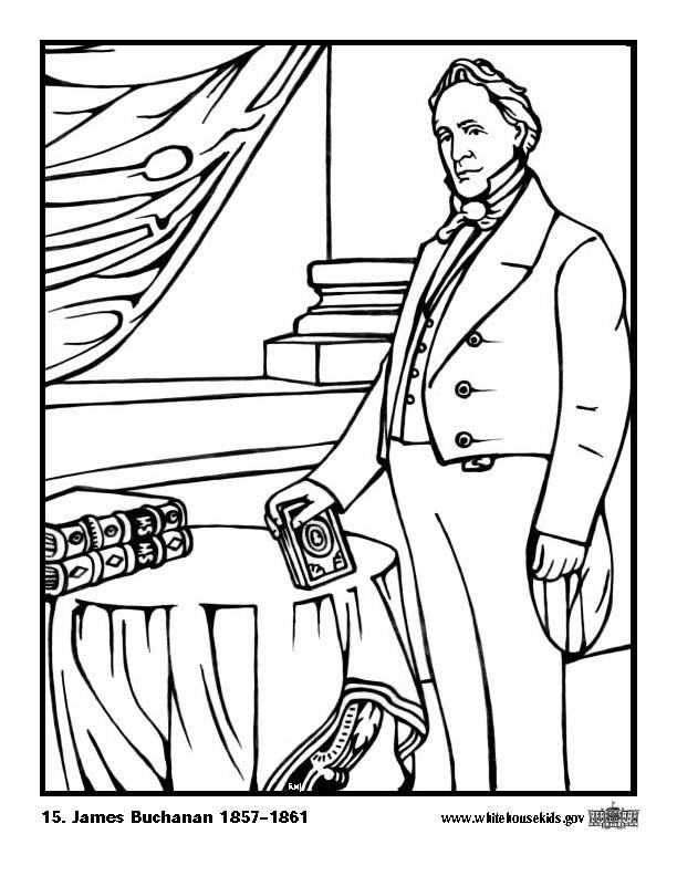 15 james buchanan Målarbild 15 james buchanan
