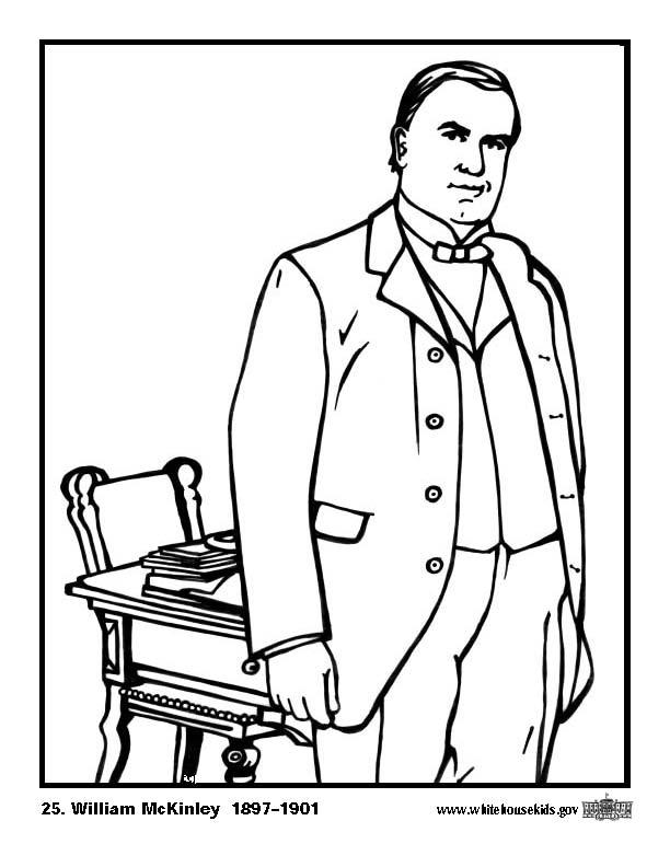 25 william mckinley Målarbild 25 william mckinley
