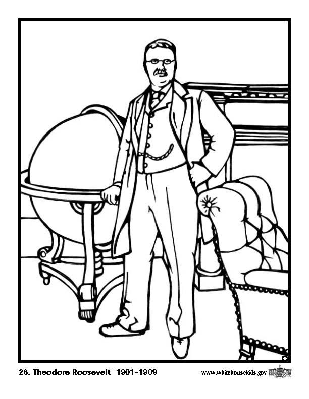 26 theodore roosevelt Målarbild 26 theodore roosevelt