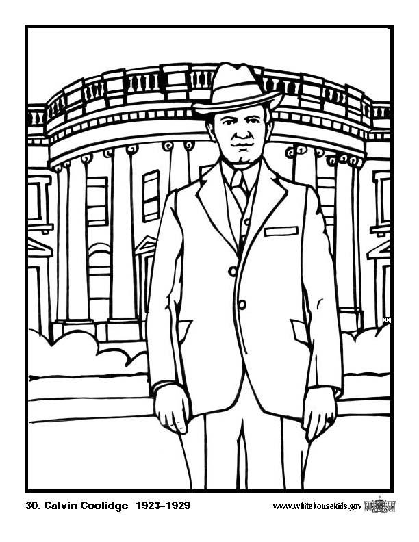 30 calvin coolidge Målarbild 30 calvin coolidge