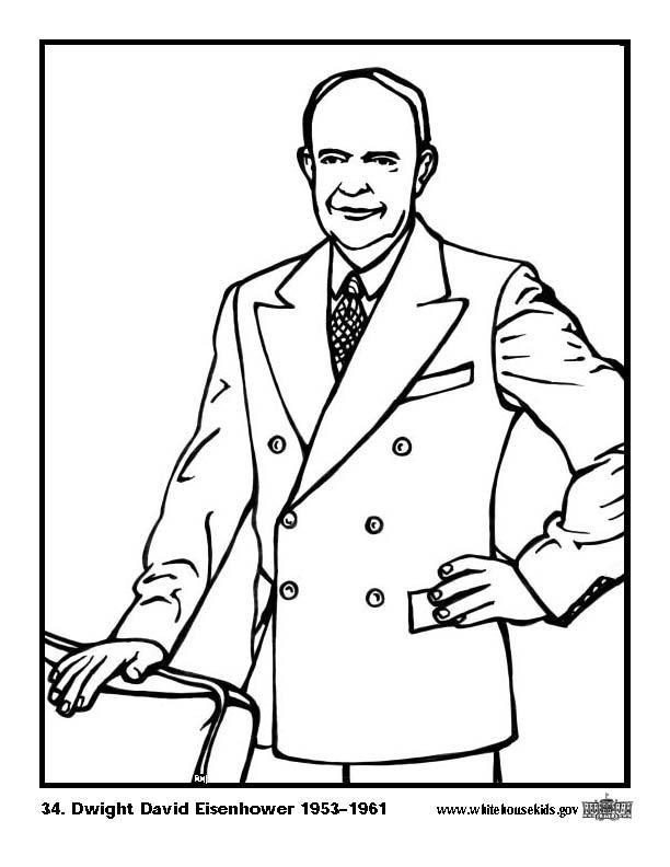 34 dwight david eisenhower Målarbild 34 dwight david eisenhower