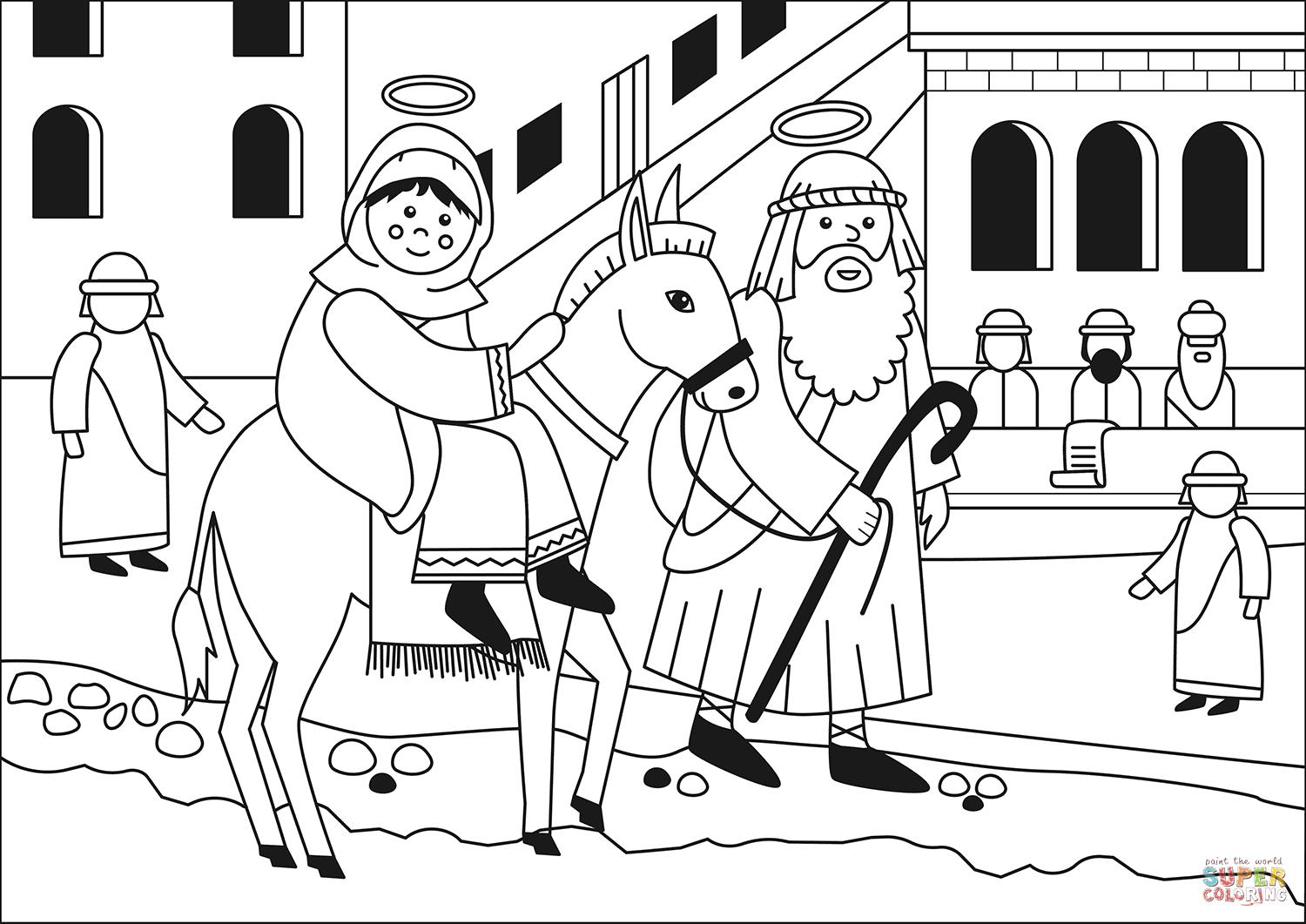 A?ker till betlehem Målarbild A?ker till betlehem