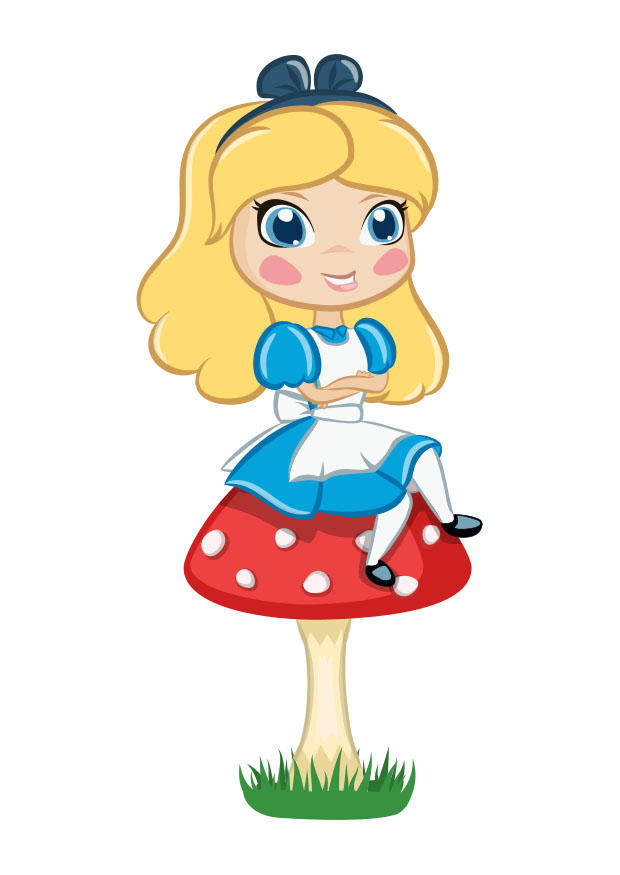 bild alice i underlandet