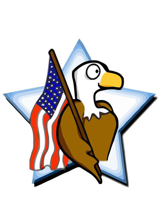 amerikansk flagga med A¶rn bild amerikansk flagga med A¶rn