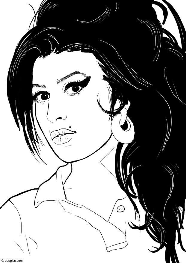 amy winehouse Målarbild amy winehouse