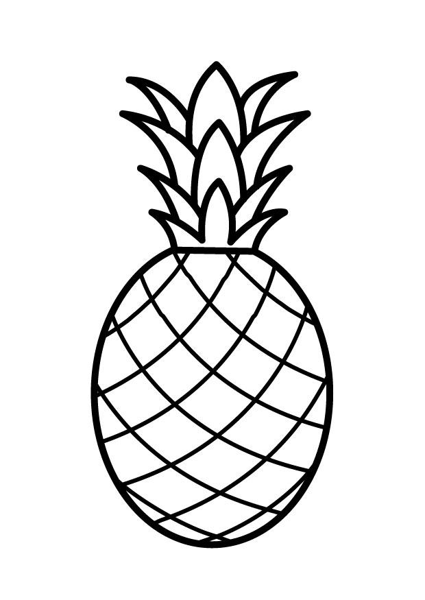 ananas Målarbild ananas