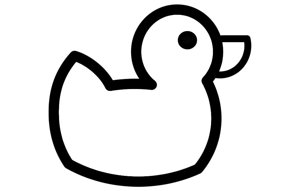andunge Målarbild andunge