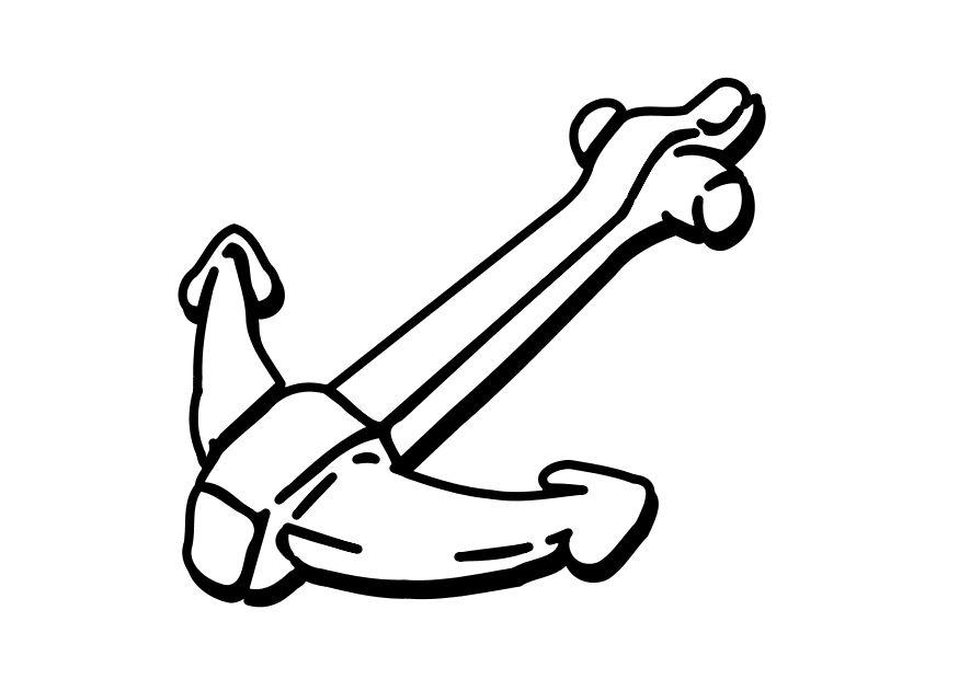 ankare Målarbild ankare