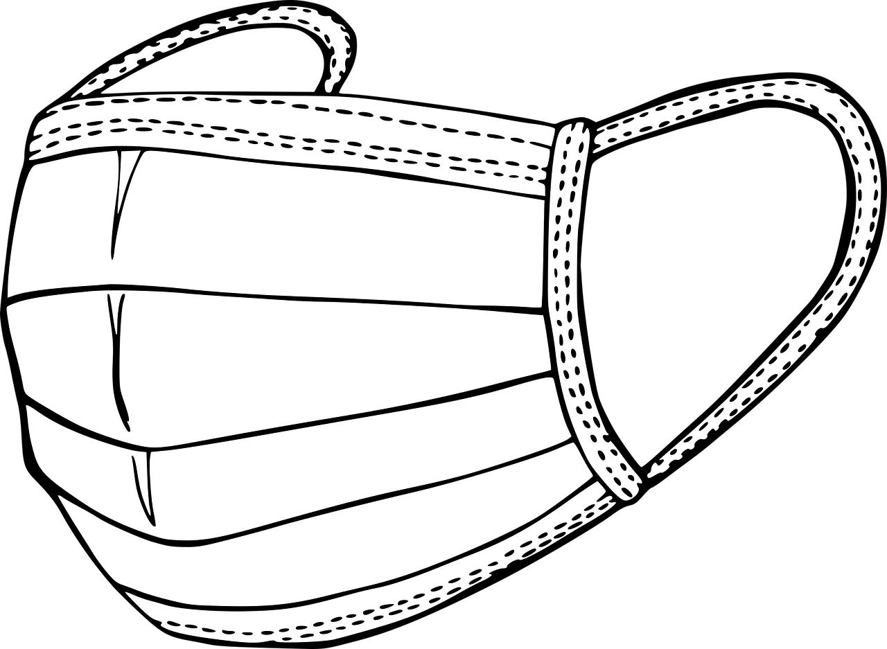 Målarbild ansiktsmask