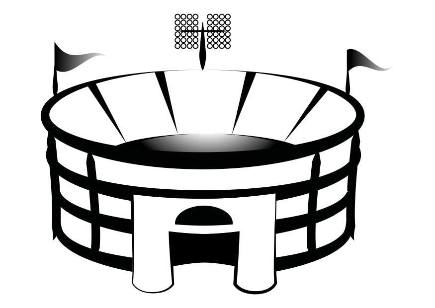 arena Målarbild arena