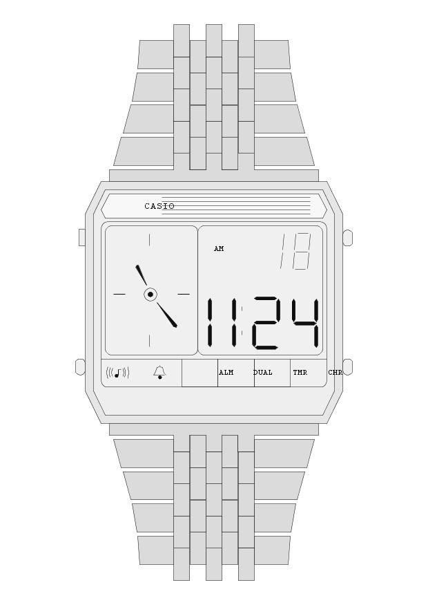 armbandsur Målarbild armbandsur