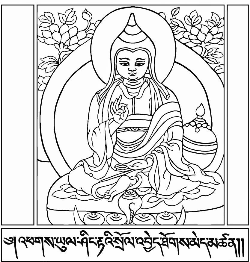 asanga Målarbild asanga