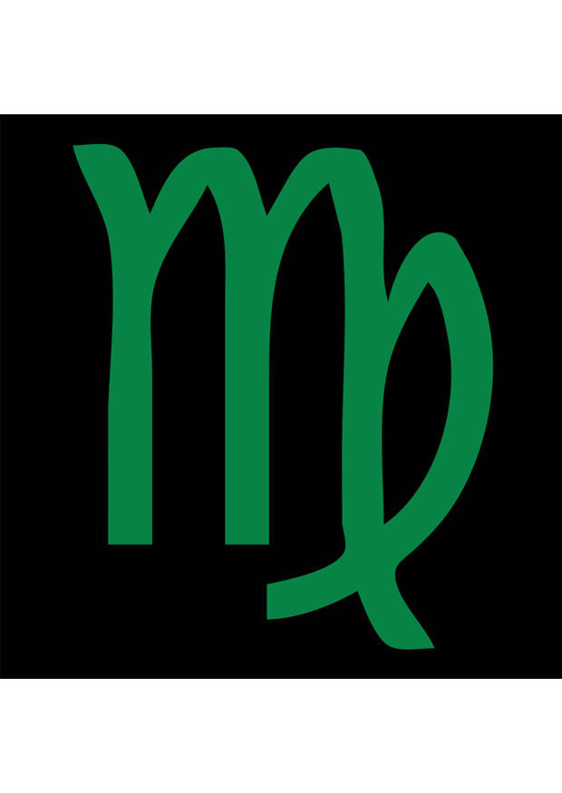 bild astrologiska tecken - jungfrun