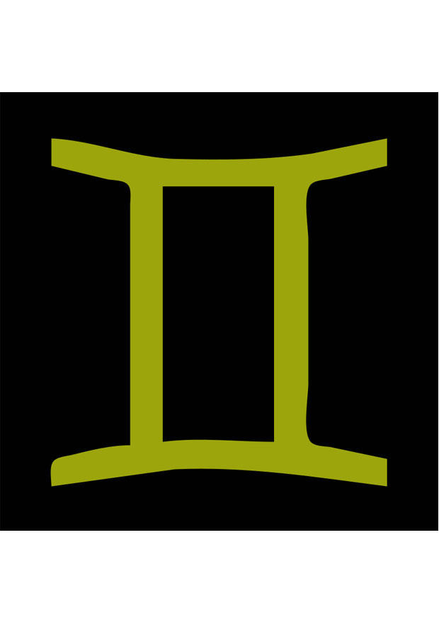 astrologiska tecken - tvillingarna bild astrologiska tecken - tvillingarna