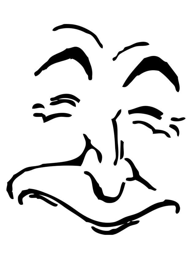 att le Målarbild att le