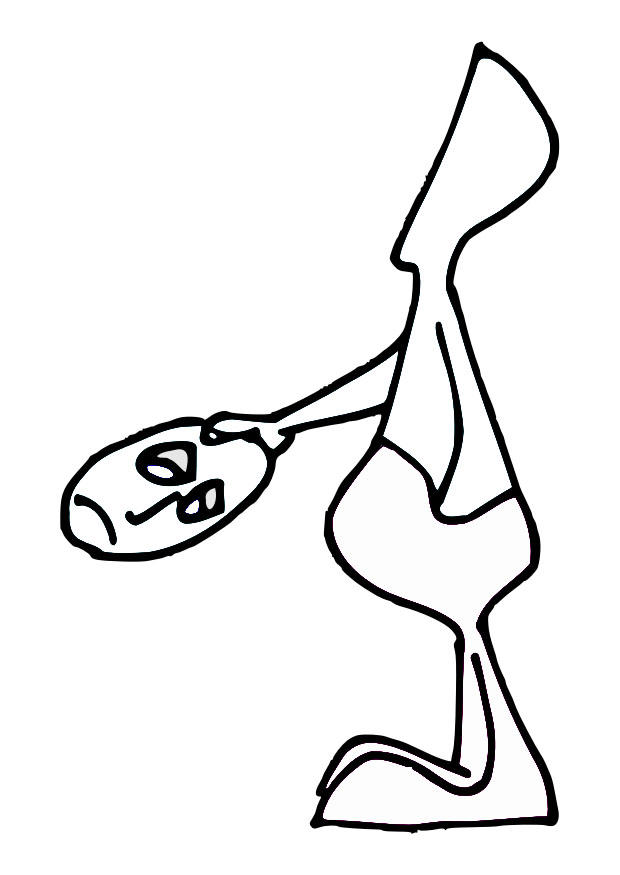 att tappa ansiktet Målarbild att tappa ansiktet