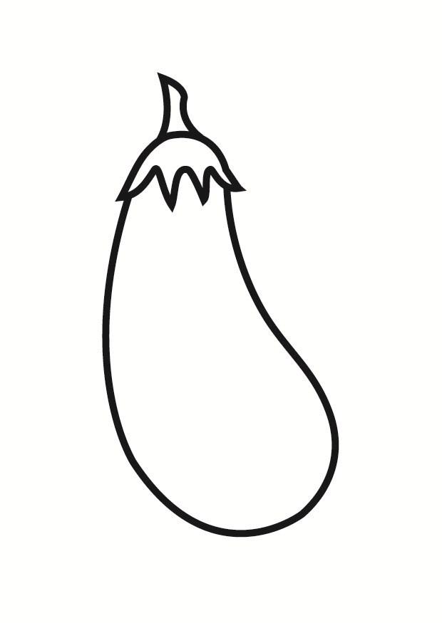 aubergine Målarbild aubergine