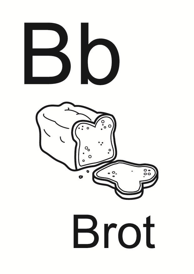 b Målarbild b