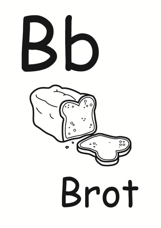 b Målarbild b