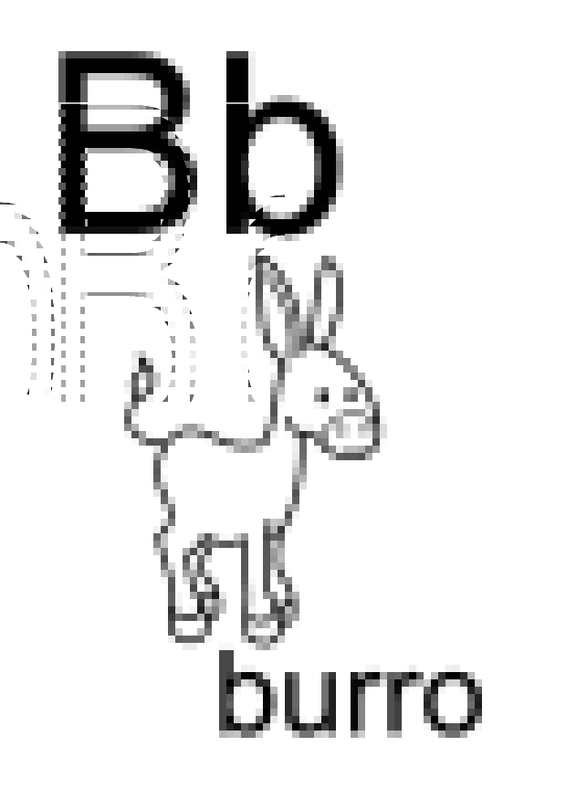 b Målarbild b