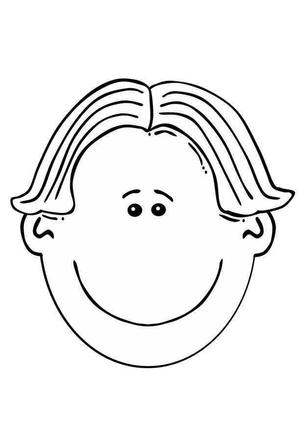 Målarbild babyansikte