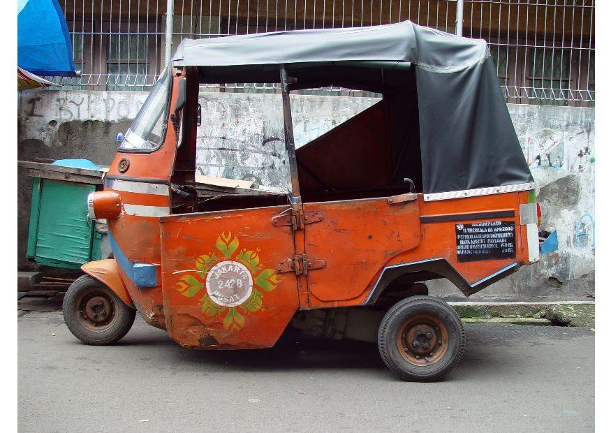 Foto bajaj, jakarta, indonesien