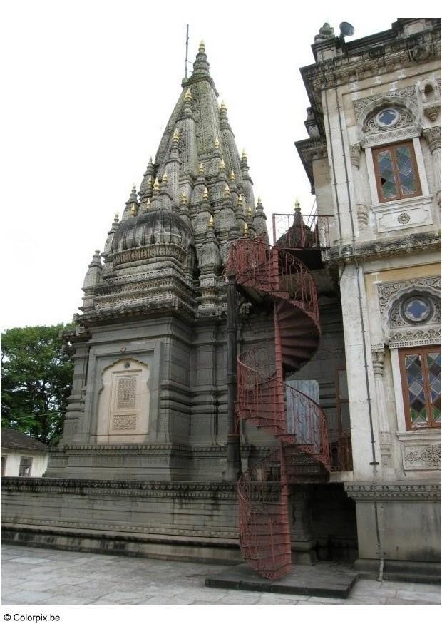 baksidan av tempel Foto baksidan av tempel