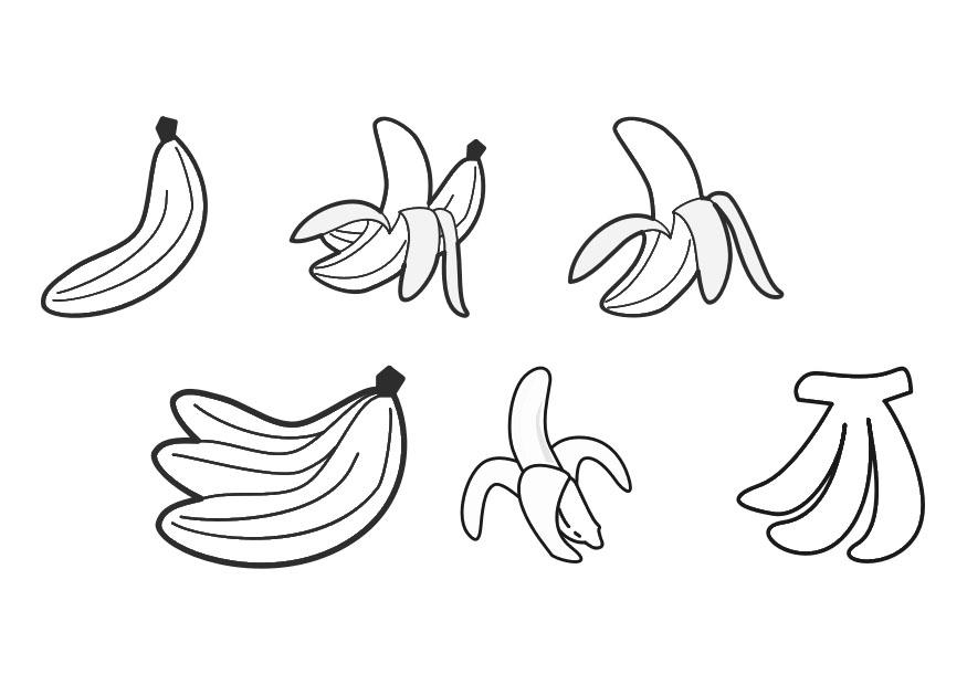 banan Målarbild banan
