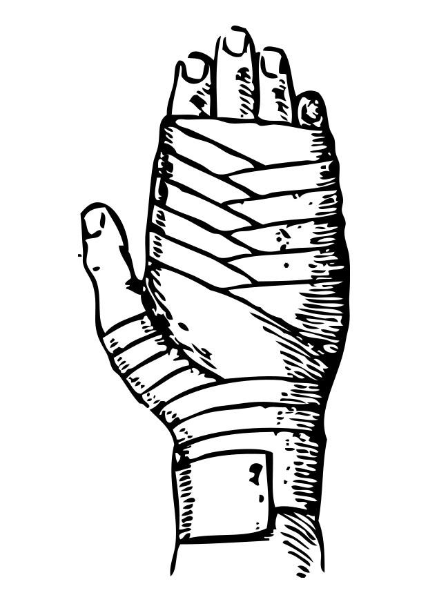 bandage Målarbild bandage