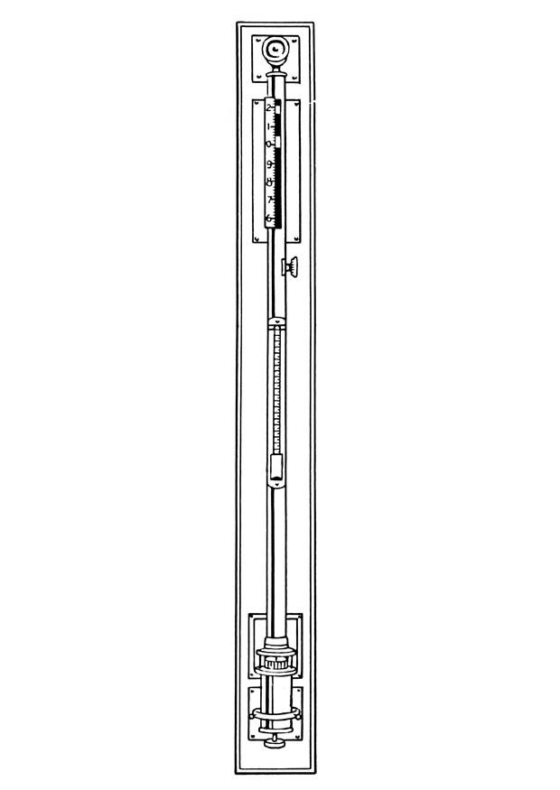 barometer Målarbild barometer