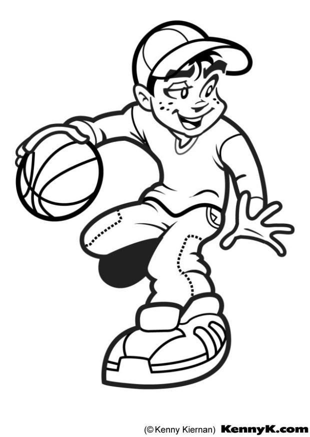 basket Målarbild basket