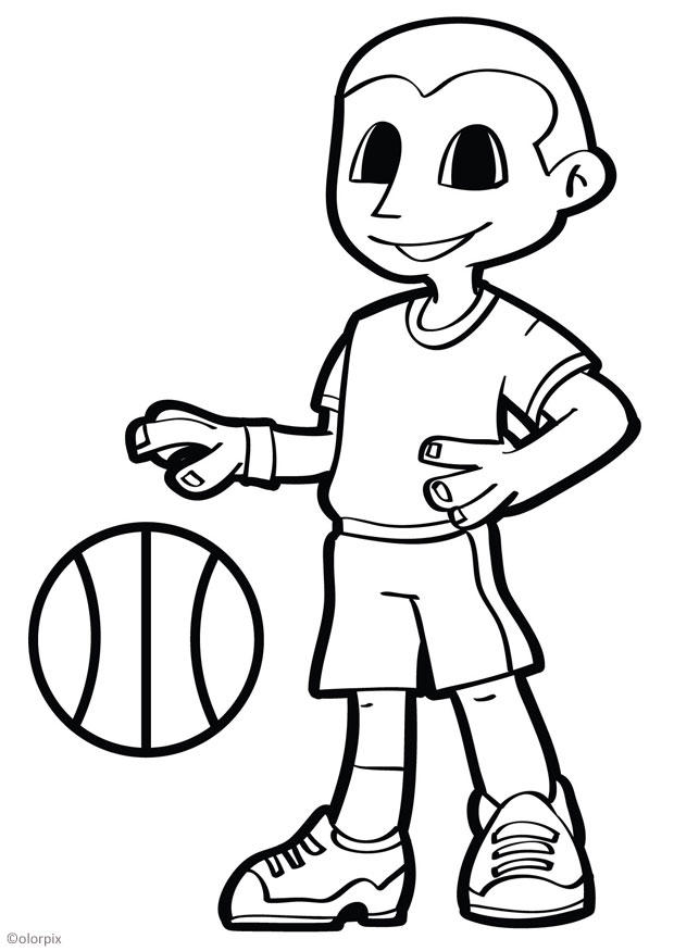 basket Målarbild basket