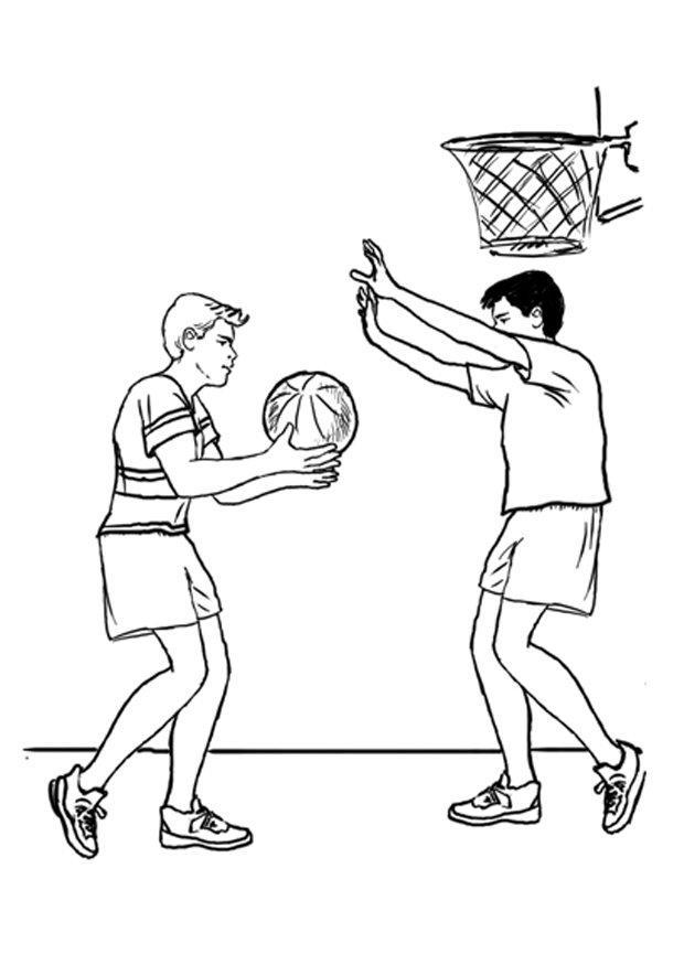 basket Målarbild basket