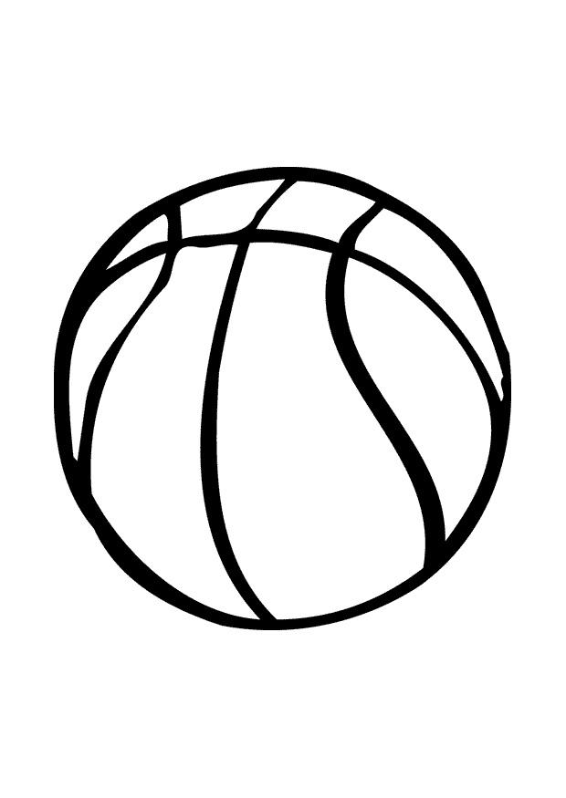 basketboll Målarbild basketboll