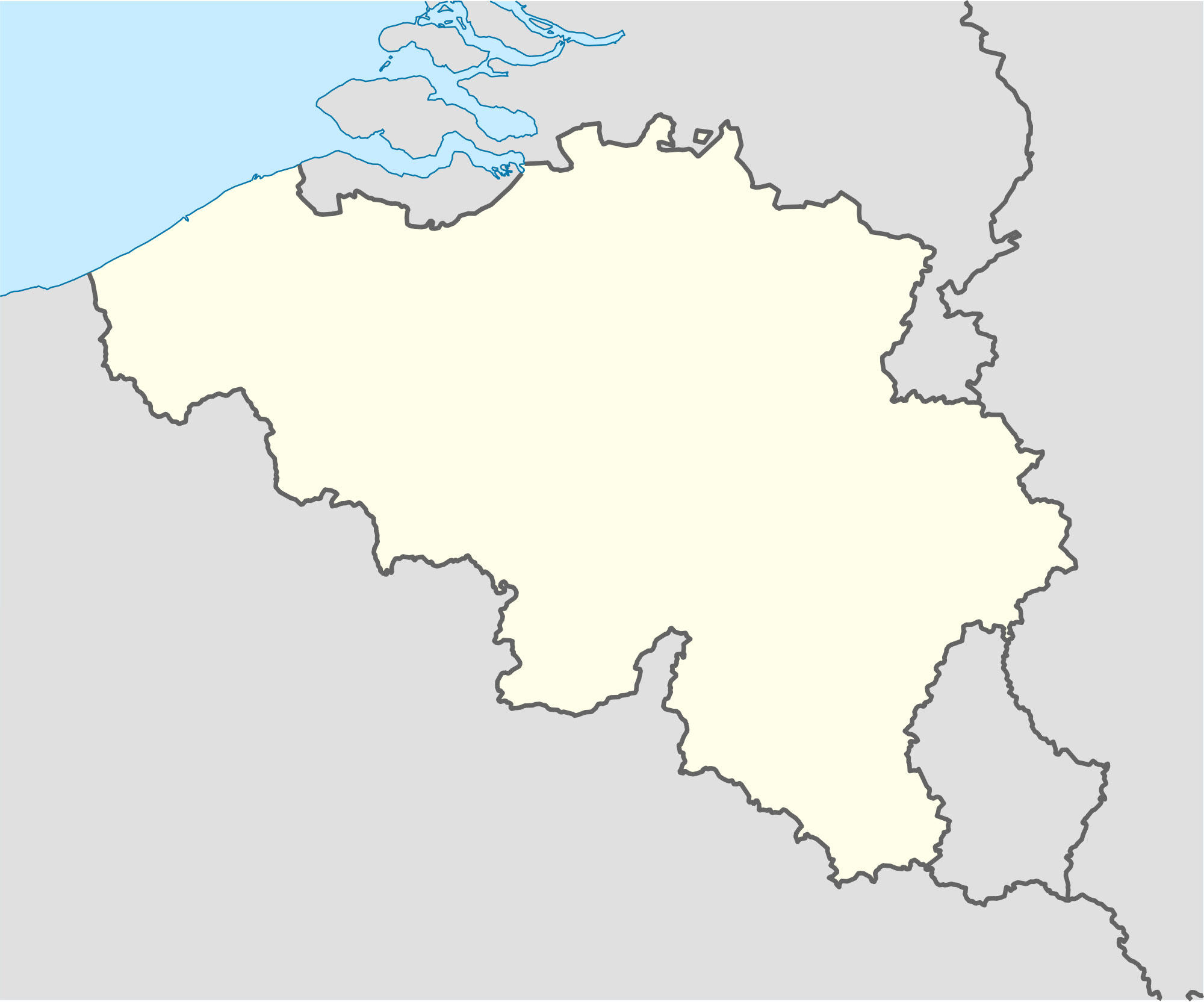 belgien - tom karta bild belgien - tom karta
