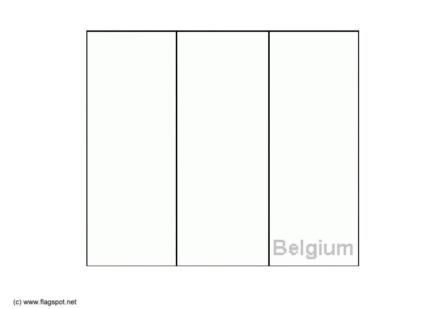 belgisk flagga Målarbild belgisk flagga