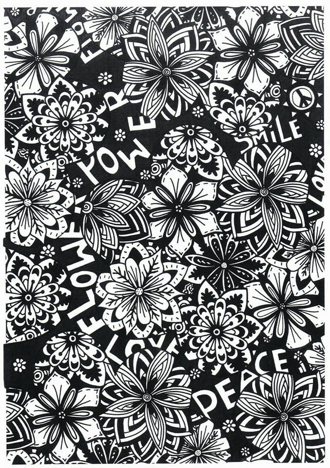 blommor Målarbild blommor