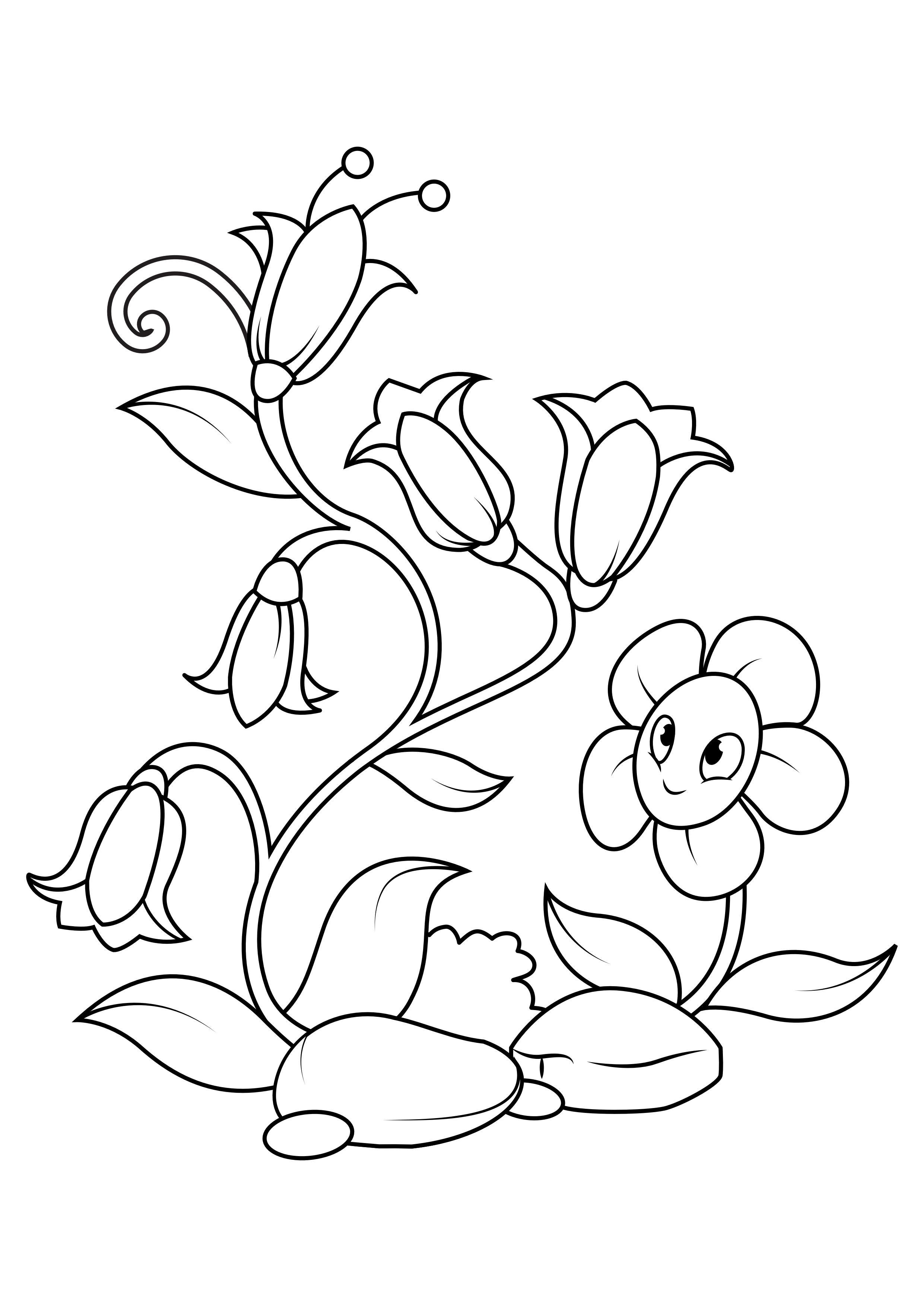 blommor Målarbild blommor