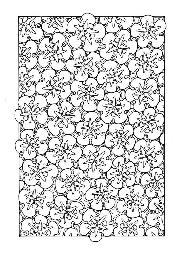 blomstermA¶nster Målarbild blomstermA¶nster