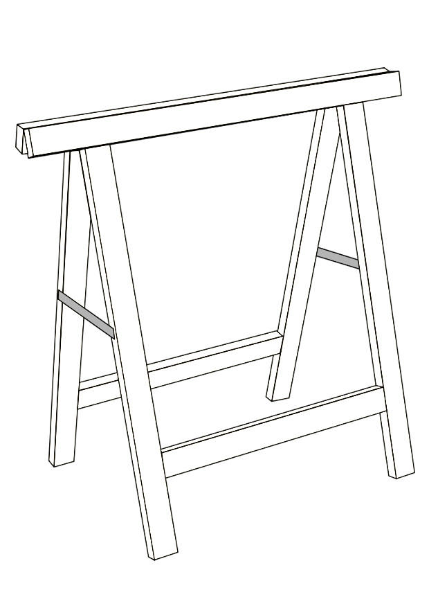 bock Målarbild bock