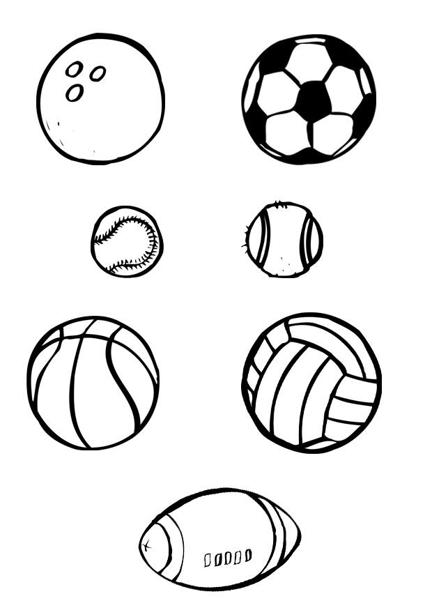 bollsporter Målarbild bollsporter