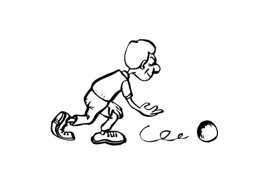 bowling Målarbild bowling