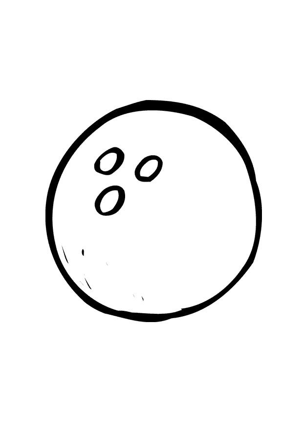 bowlingklot Målarbild bowlingklot