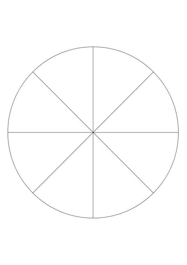 brA¥kdel - A¥tta delar Målarbild brA¥kdel - A¥tta delar