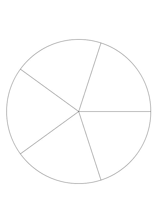 brA¥kdel - fem delar Målarbild brA¥kdel - fem delar