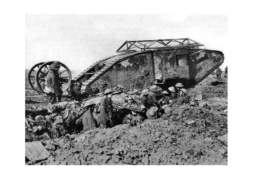 brittisk tank Foto brittisk tank
