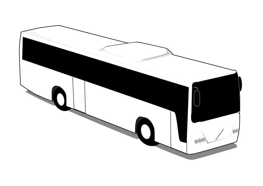 buss Målarbild buss