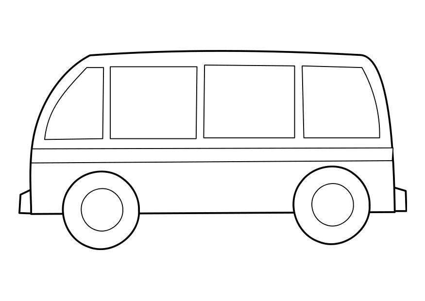 buss Målarbild buss