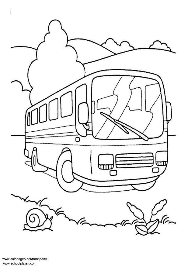 buss Målarbild buss